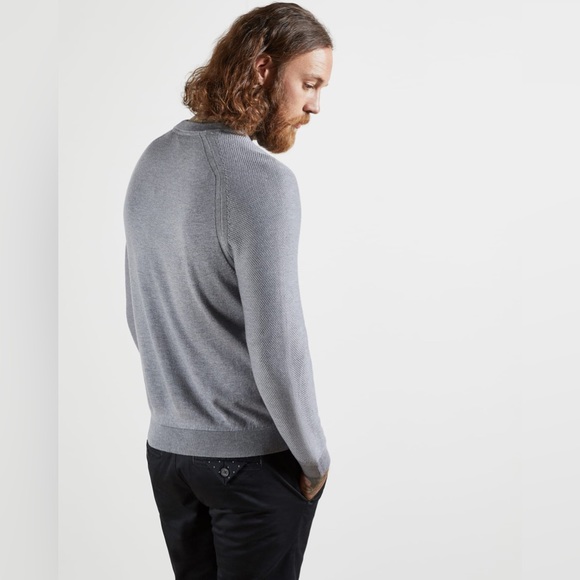 Ted Baker London Foundit Raglan Crewneck Sweater - Picture 2 of 6